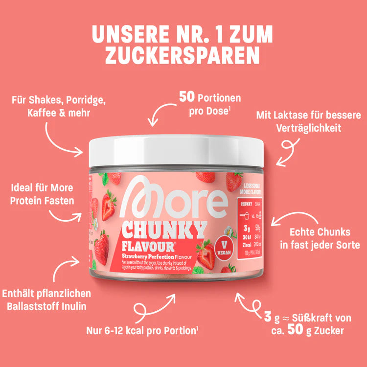 More Chunky Flavour, Fudge Brownie, 150g