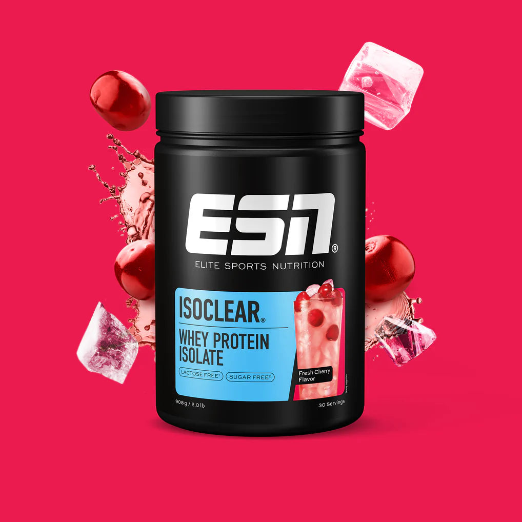 ESN Isoclear Whey Protein Isolate, Fresh Cherry, 908g