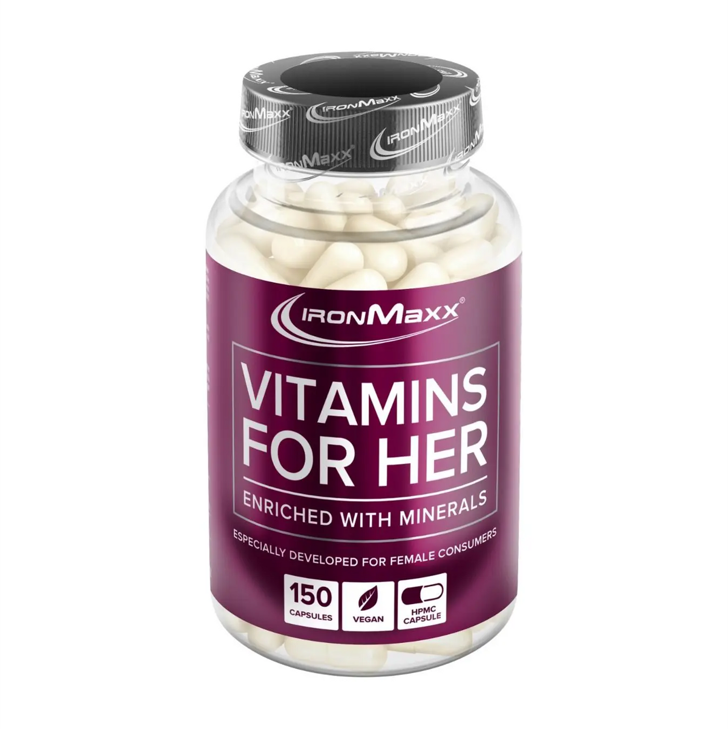IronMaxx, Vitamins For Her, 150 Caps