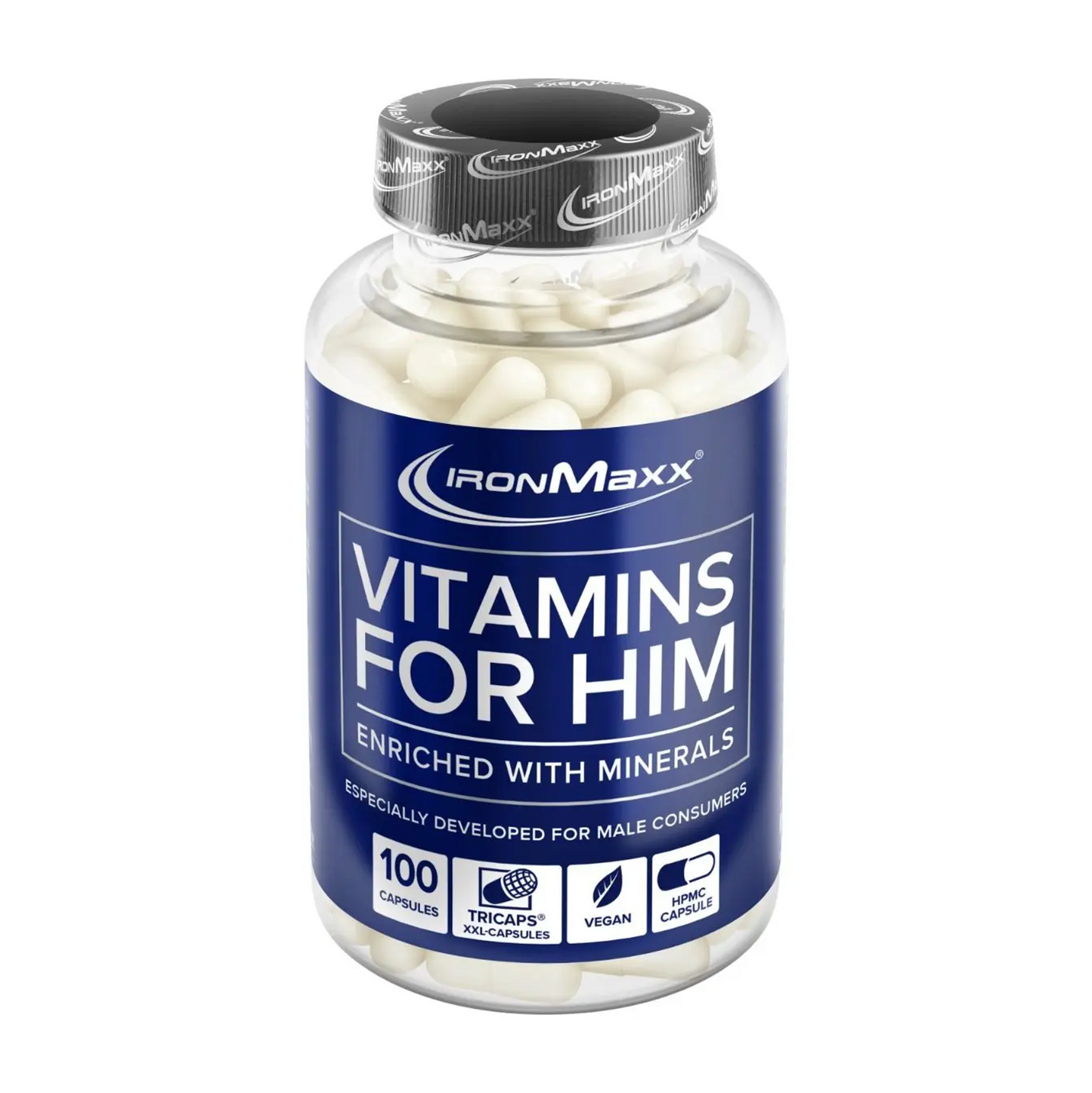 IronMaxx, Vitamins for Him, 100 Caps