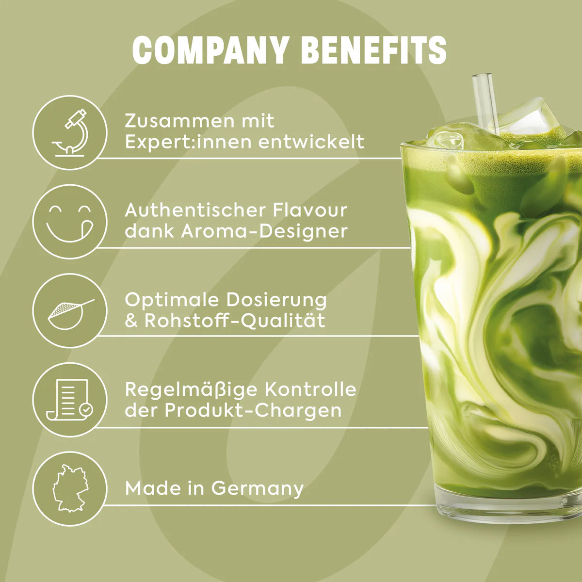 More Protein Iced Matcha Latte - Original Taste 500g