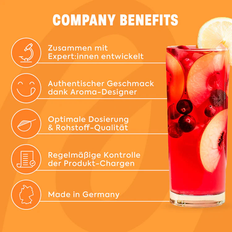 More Zerup, Getränkesirup ohne Zucker, Capri Orange, 65ml