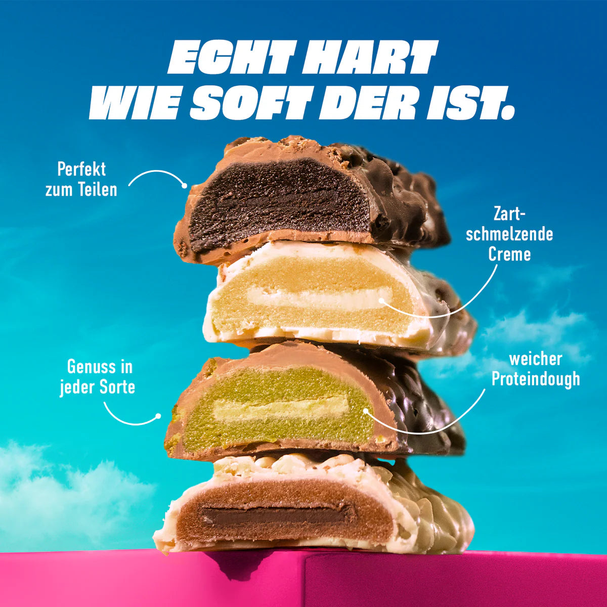 More Satisbites, Dark Cookie Crumble, Box 12 x (2x25g)