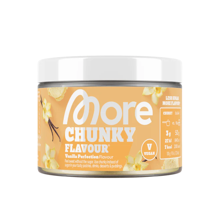 More Chunky Flavour, Vanilla Perfection, 150g