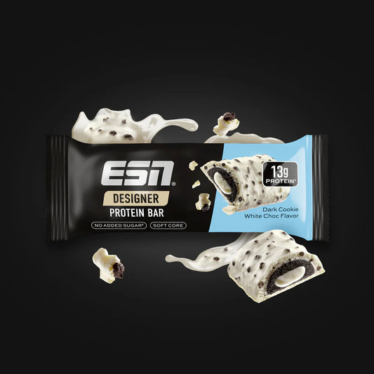 ESN Designer Bar, Dark Cookie White Chocolate, 45g
