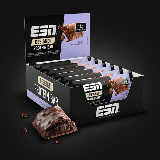 ESN Designer Bar, Fudge Brownie, Box 12x45g