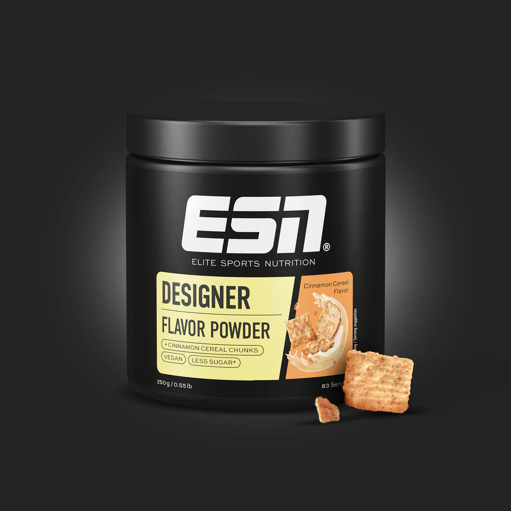 ESN Designer Flavor Powder, Cinnamon Cereal, 250g