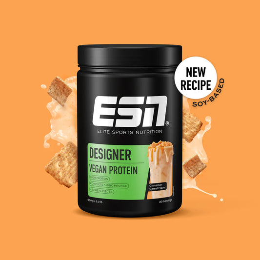 ESN Vegan Designer Protein 2.0, Cinnamon Cereal, 900g