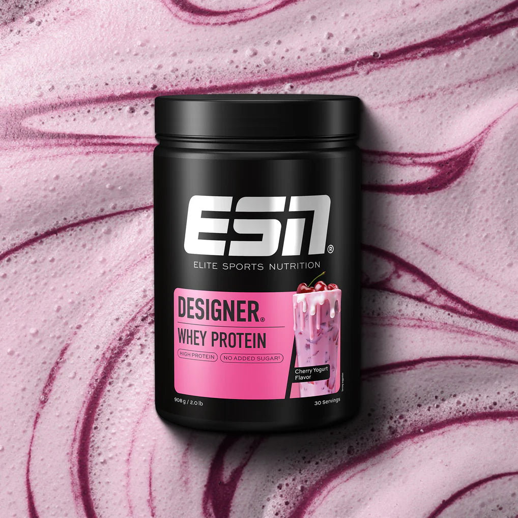 ESN Designer Whey, Cherry Yoghurt, 908g Dose