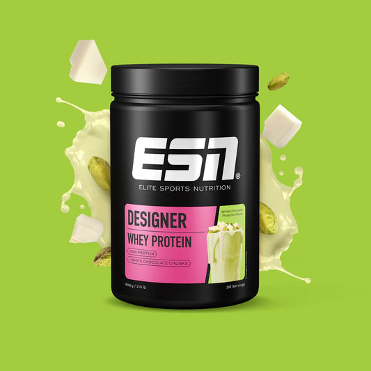 ESN Designer Whey, White Choclate Pistachio, 908g Dose