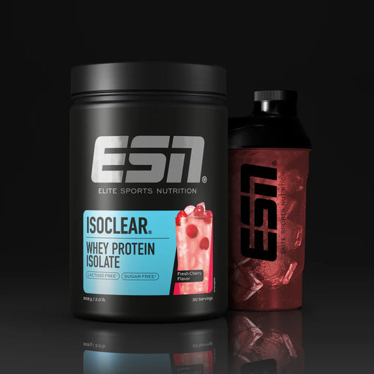 ESN Isoclear Whey Protein Isolate, Fresh Cherry, 908g