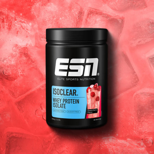 ESN Isoclear Whey Protein Isolate, Fresh Cherry, 908g
