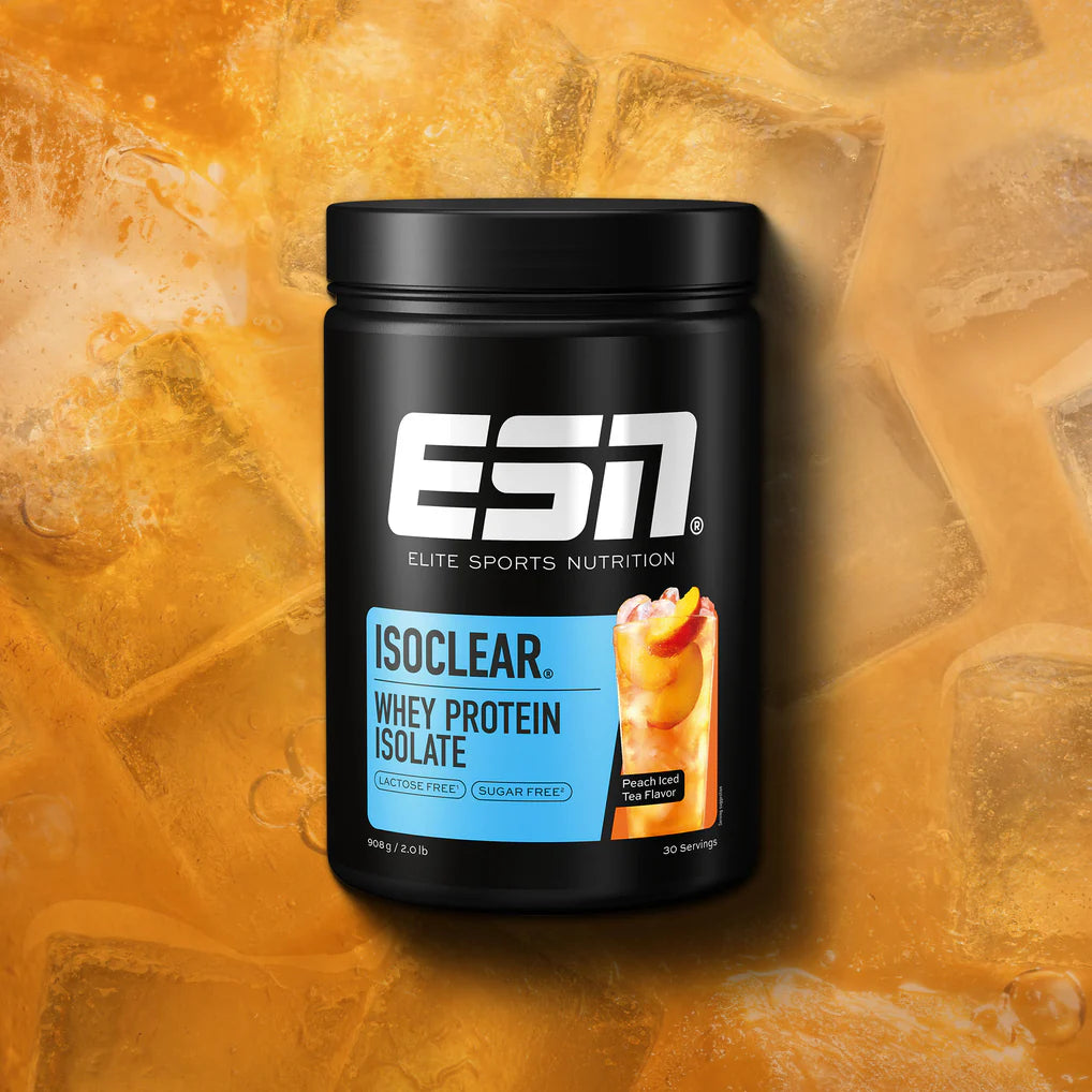 ESN Isoclear Whey Protein Isolate, Peach Iced Tea, 908g