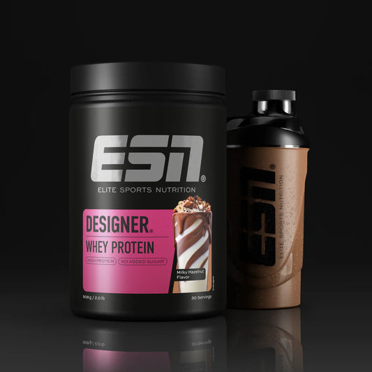 ESN Designer Whey, Milky Hazelnut, 908g Dose