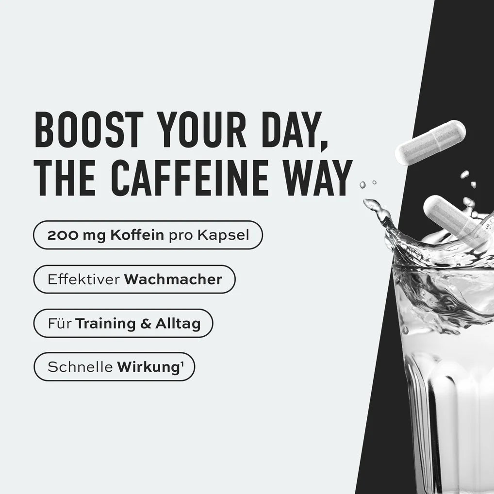 ESN Koffein Kapseln, 120 Caps, 200mg pro Kapsel
