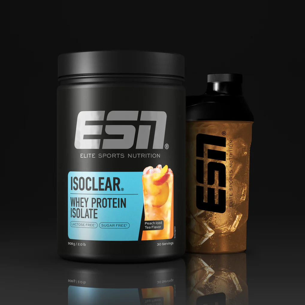 ESN Isoclear Whey Protein Isolate, Peach Iced Tea, 908g