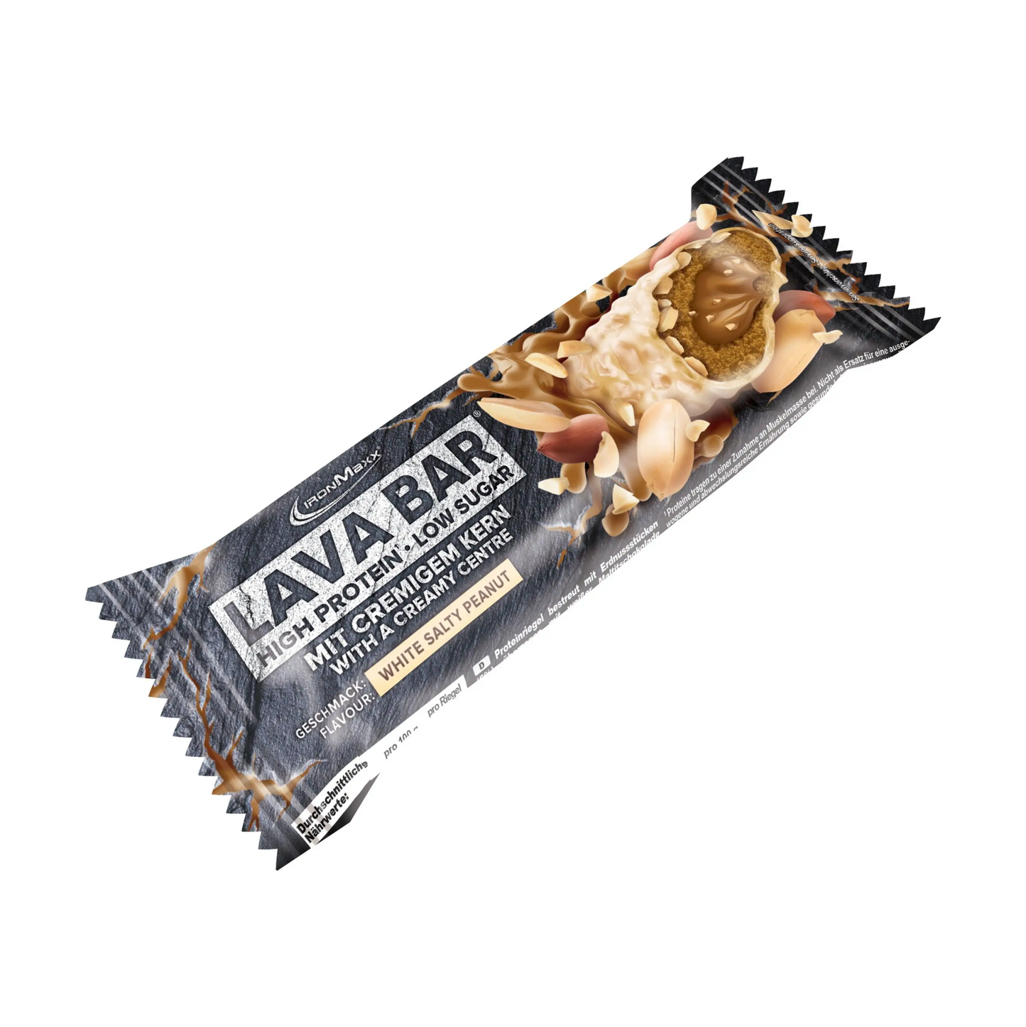 IronMaxx Lava Bar, White Choclate Salty Peanut, 45g