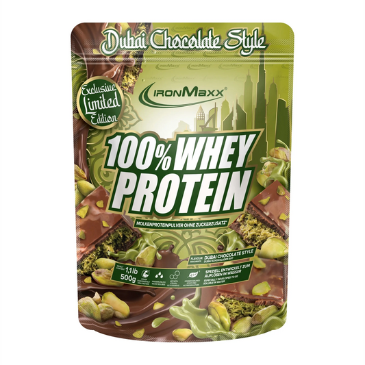 IronMaxx Whey Protein, Dubai Choclate Style, 500g