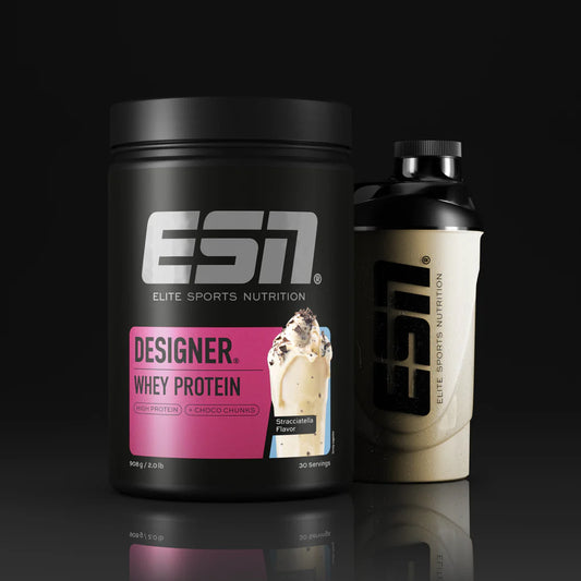ESN Designer Whey, Stracciatella, 908g Dose