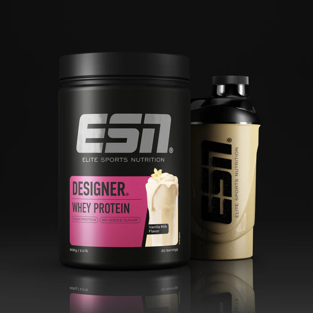 ESN Designer Whey, Vanilla Milk, 908g Dose