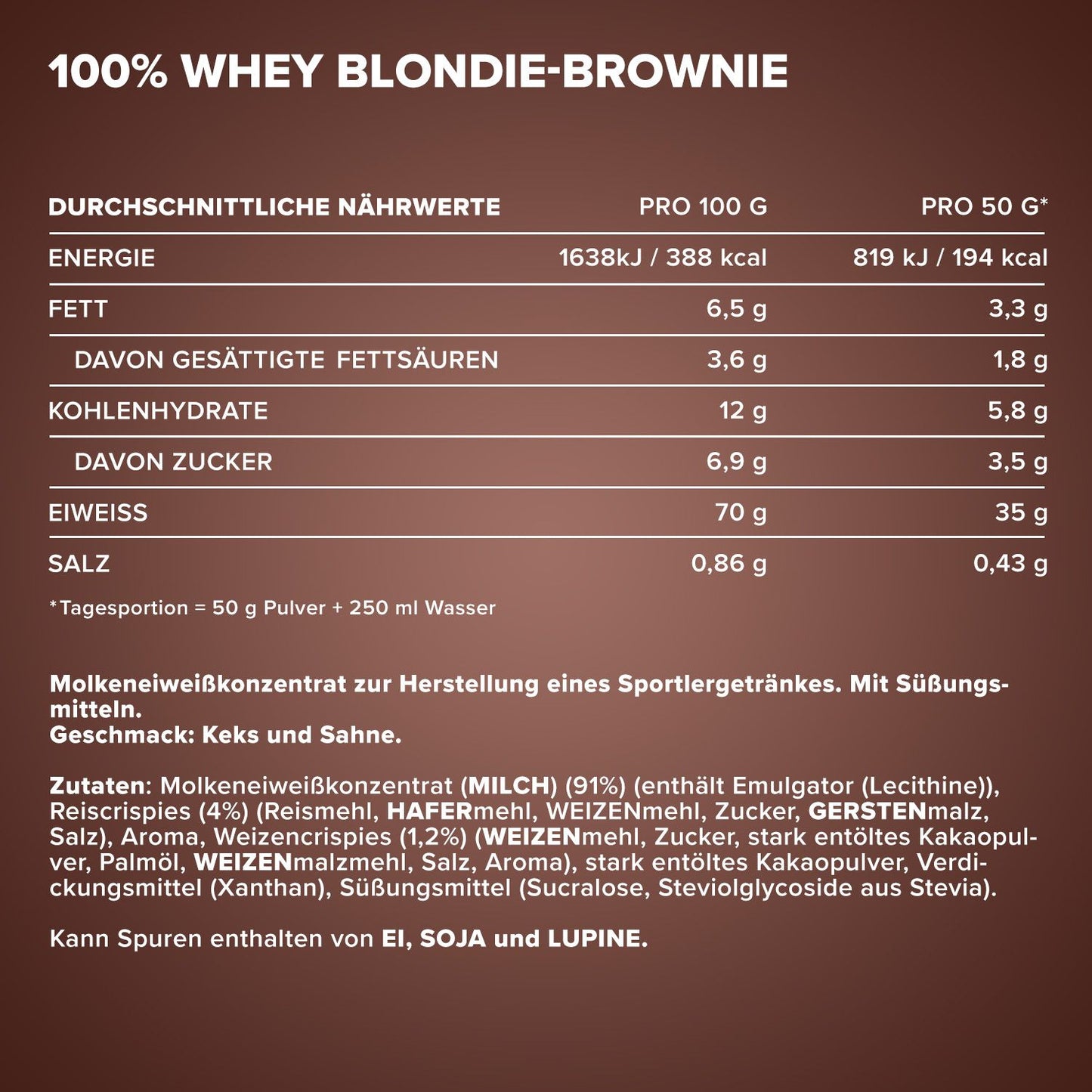 IronMaxx Whey Protein, Cookies and Cream, 500g