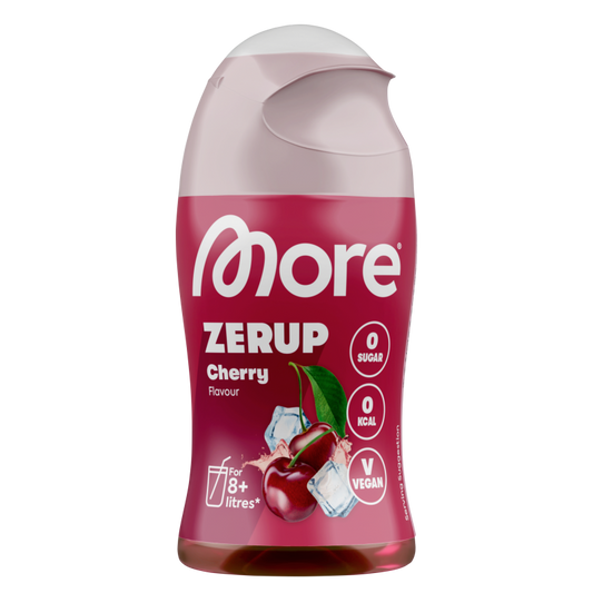 More Zerup, Getränkesirup ohne Zucker, Cherry, 65ml